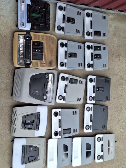 Плафон,сонцезахисний козирок, накладка,ручка,плафон Е87,90,91