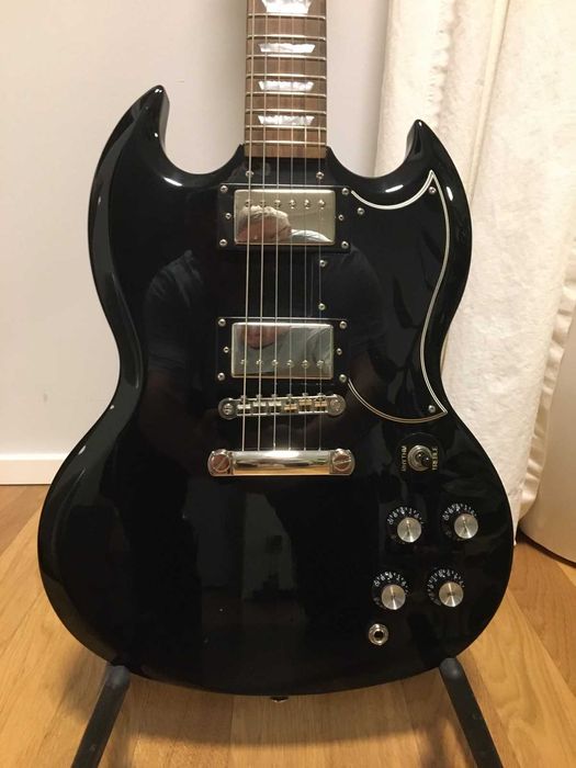 Epiphone SG-400 2008 завод DW Китай,+ чехол, отличное сост, есть ВИДЕО
