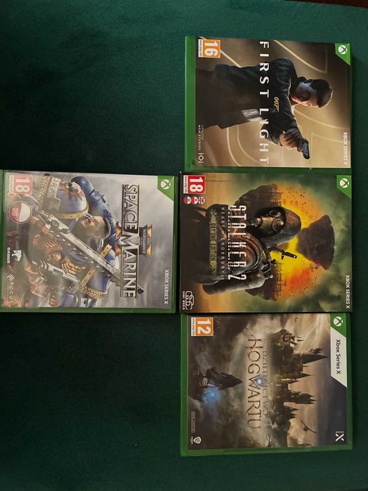 Gry Xbox Series X - 007 First Light/Warhammer 40k Space Marines 2/Dziedzictwo Howartu/Stalker 2