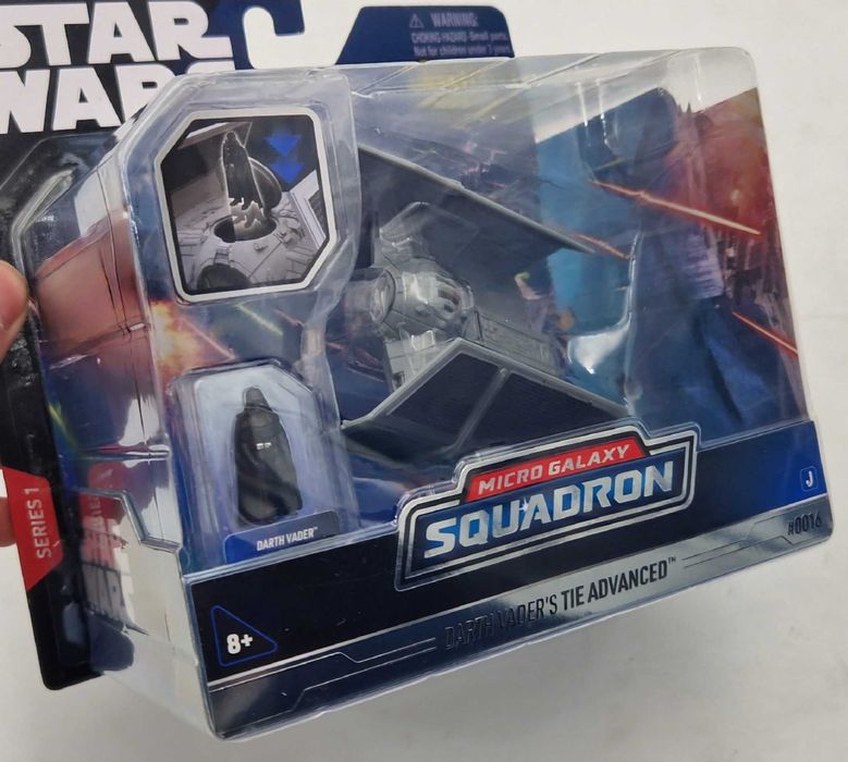 Figurka Star Wars Micro Galaxy Squadron - TIE Advanced Vadera NOWY!
