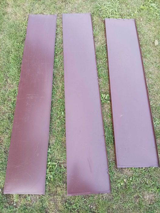 Parapety blaszane x 3