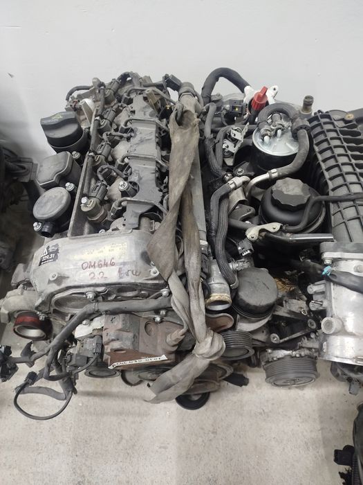 Двигун Мерседес Е220, мотор 2.2cdi, ОМ646, двигатель 2.2cdi