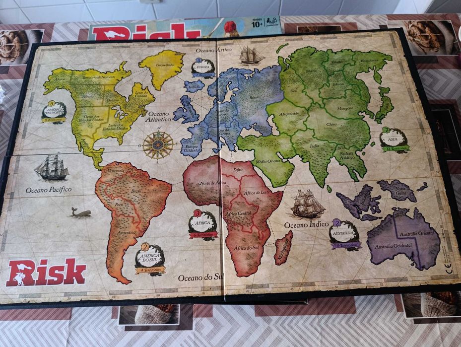 Jogo de tabuleiro RISK