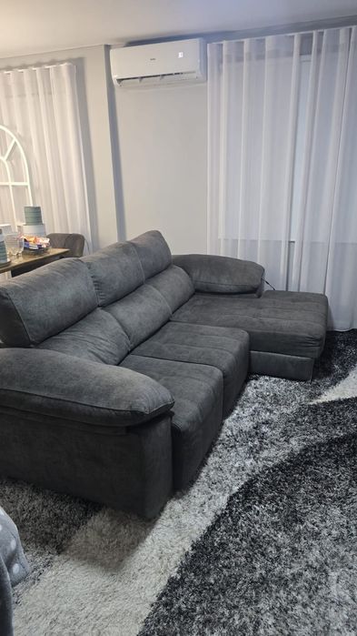 Sofá com chaiselongue