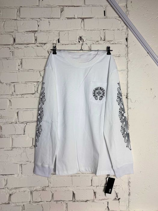 БЕЗ ПЕРЕДОПЛАТ! Лонгслив кофта Chrome Hearts M L