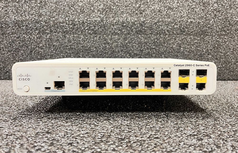 Комутатори Cisco WS-C2960C-12PC-L (з ПДВ)