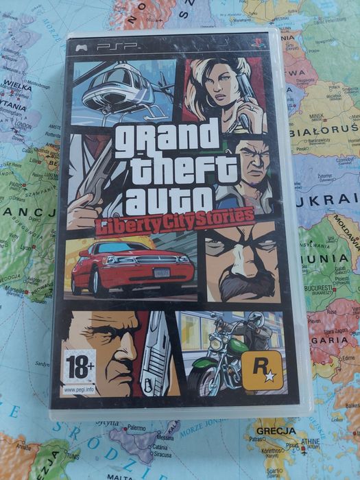 Gra sony psp GTA liberty City stories