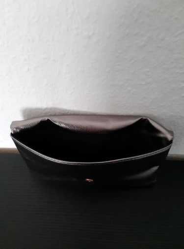 Torebka metaliczna srebrna nowa