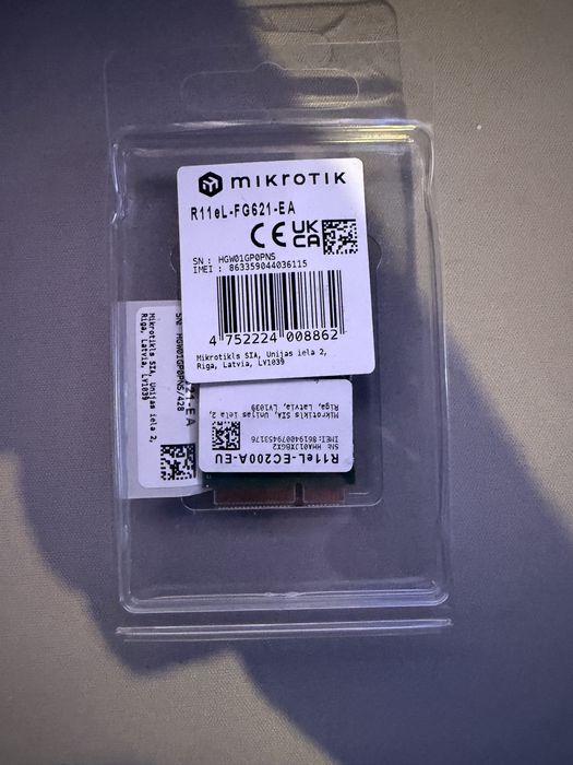 LTE модеми MikroTik R11eL-FG621-EA / EC200A-EU нові