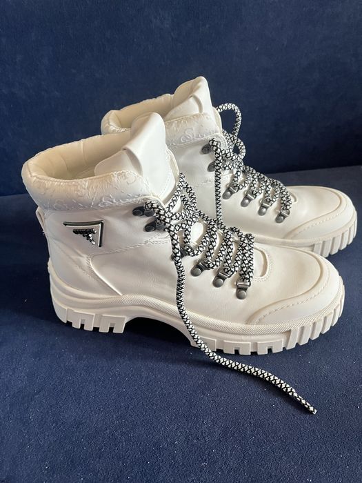 Buty zimowe Guess bezowe/biale rozmiar 39
