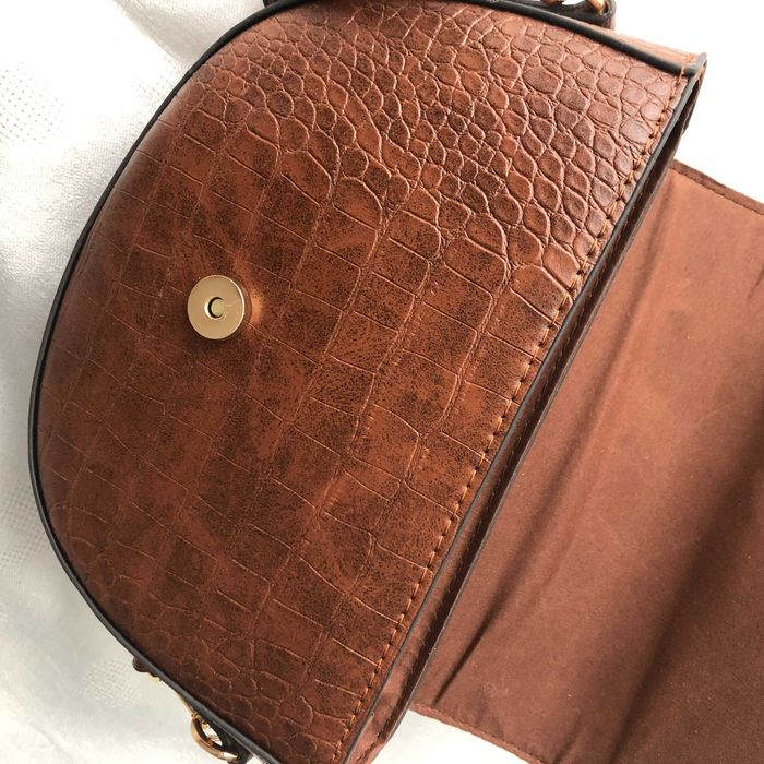 Жіноча  стильна сумочка   Нова коричнева сумка