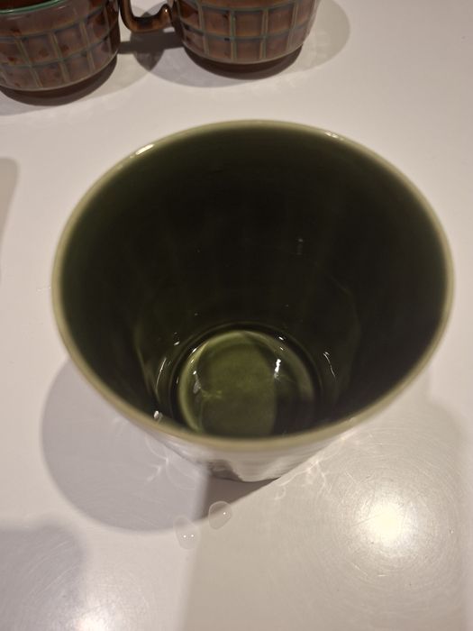 Kubek Irena PRL Pruszków zielony