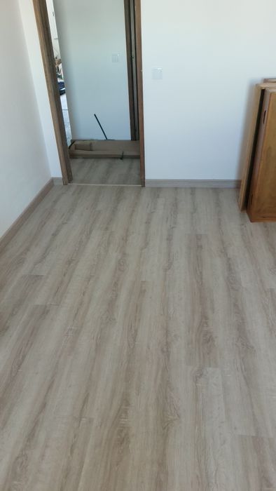 Aplicação de pavimento Flutuante