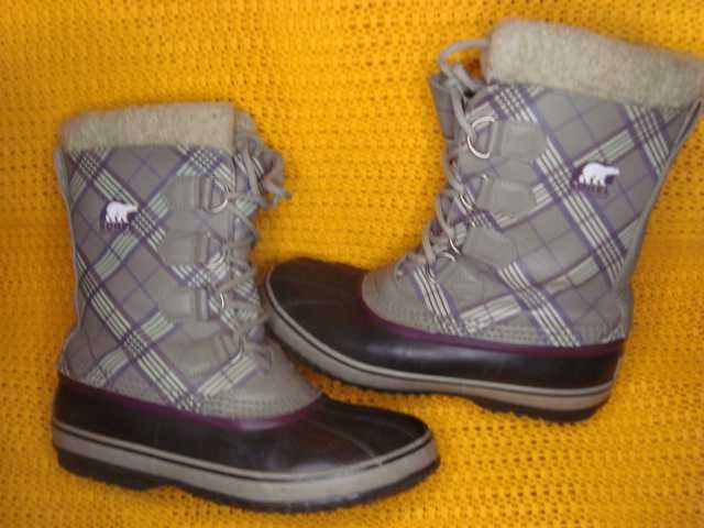śnieogwce-kozaki  Sorel roz 39-25.5 cm Weaterproof Super