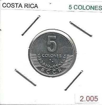 Costa Rica - - - - - Moedas