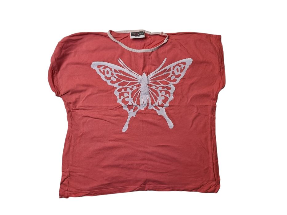 Bluzka t-shirt my own z motylem 
Szerokość od pachy do pachy 57 cm 
Dlugosc całkowita 62 cm 
Stan dobry
