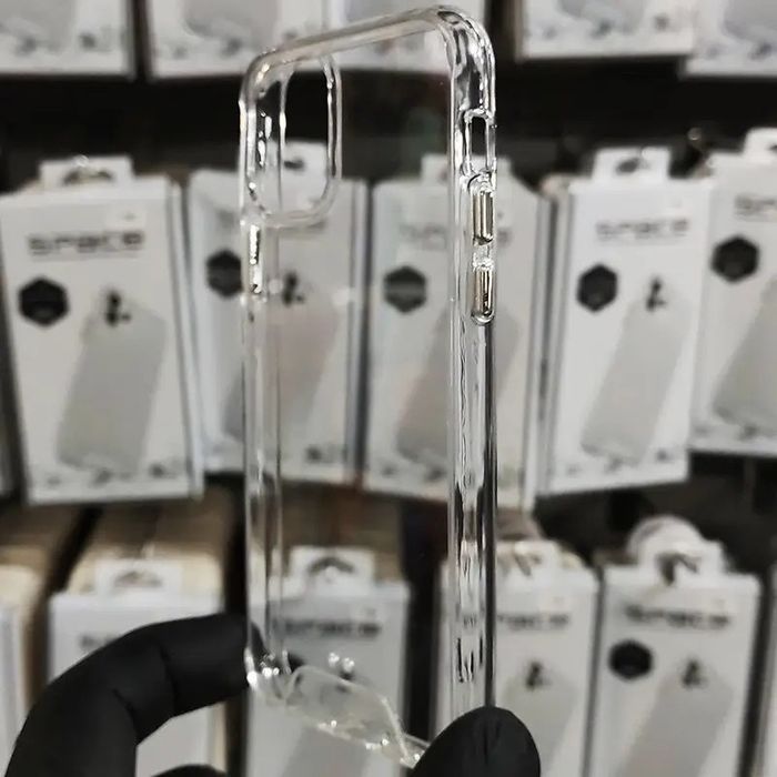 Чехол space case на iPhone 12 13 14 Pro Max чохол айфон прозорий