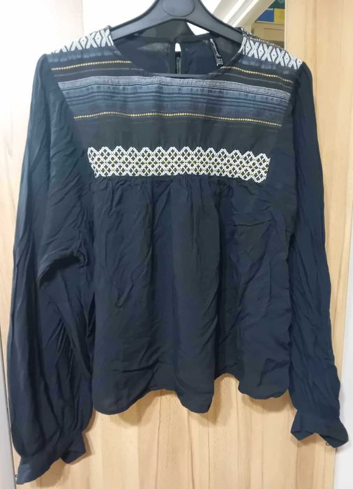 Czarna tunika Stradivarius rozmiar M