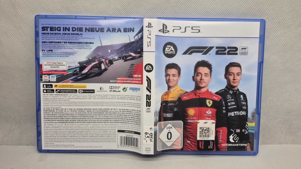 F1 22 Playstaion 5 PS5 polska wersja językowa; Komis Jasło Igielna
