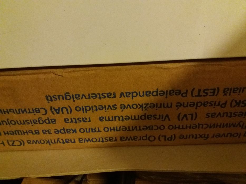 oprawa rastrowa natynkowa kanlux 4x18w +świetlówki