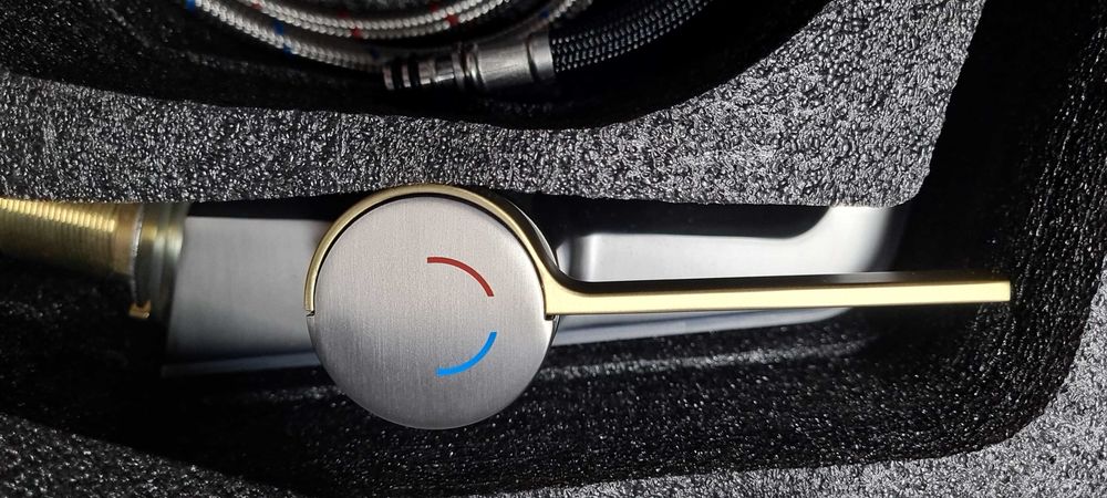 Torneira casa de banho, modo duplo com visor de temperatura de Luxo