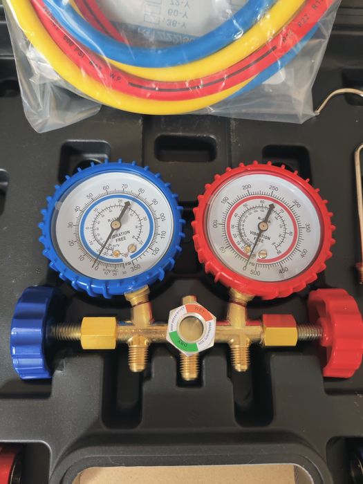 Manómetros para refrigeração/ar condicionado. Novo/Garantia