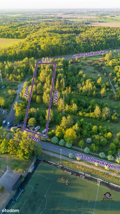Północ | Działka inwestycyjna pod budowę garaży | WZ bezterminowe! - Widok 2