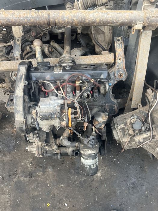 Мотор двигун 1Y 1.9TDI VW Caddy 2 Passat B3 Golf 3