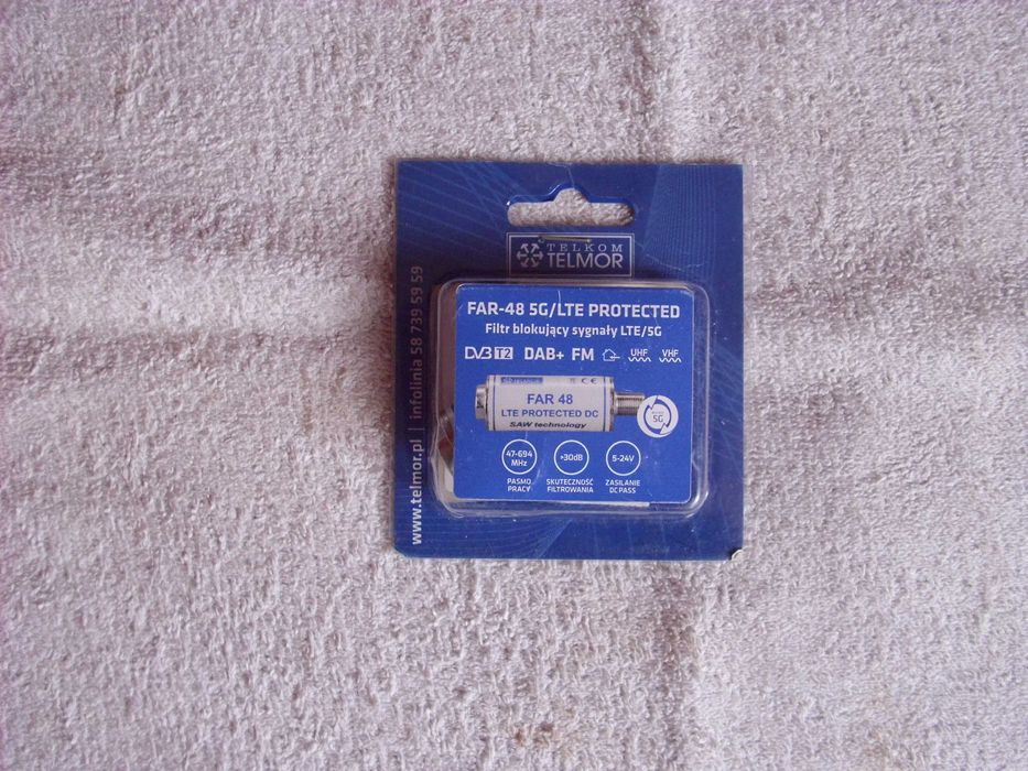 FAR-48 5G-LTE Filtr blokujący sygnały LTE-5G Telmor