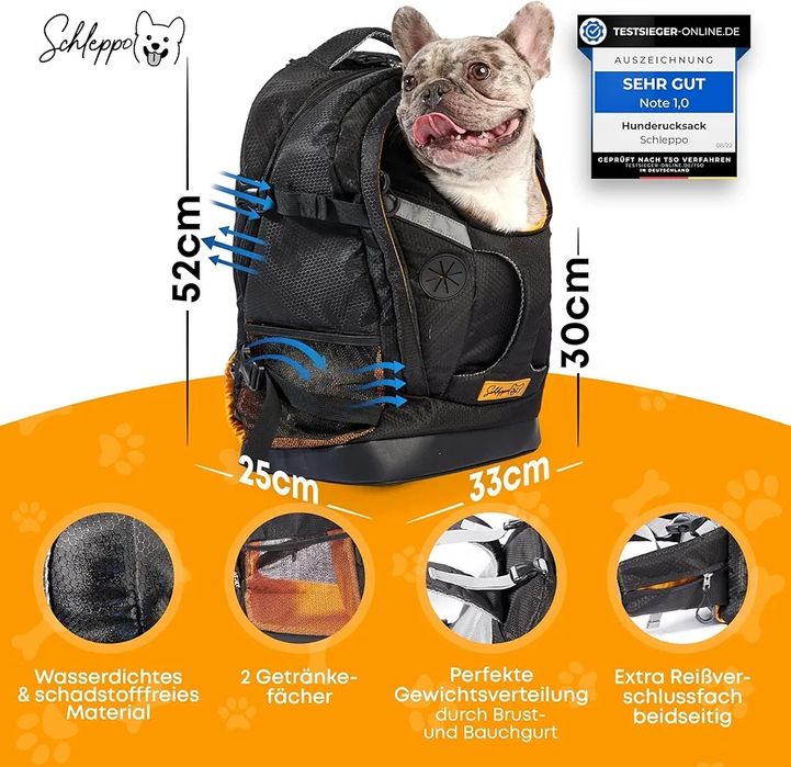 Mochila Schleppo para transporte de cão/gato