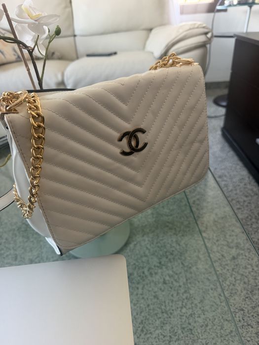 Bolsa chanel branca