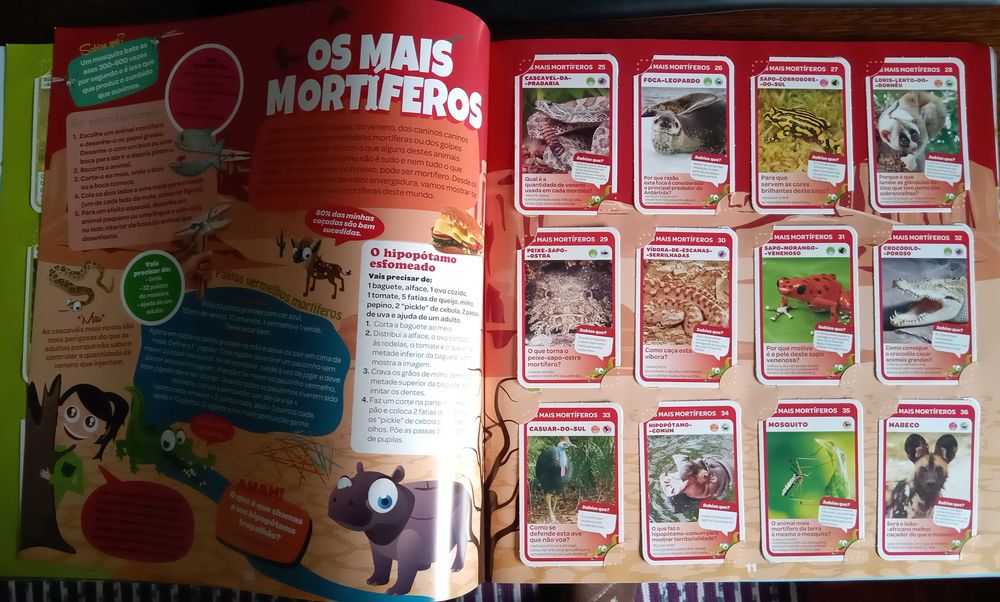 Super Animais - - - Colecção Completa - Pingo Doce - - - - - Cromos
