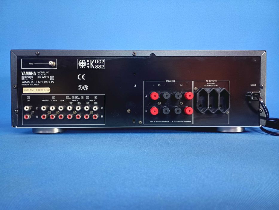 amplificador YAMAHA AX-390 c/comando original