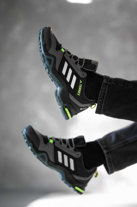 Кросівки Adidas Terrex AX3 Grey/White premium