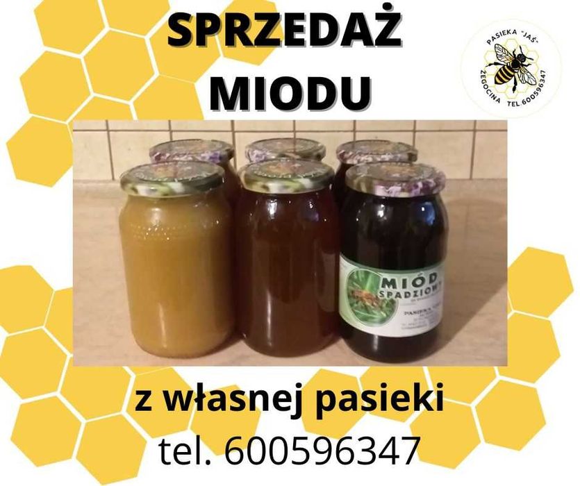 miód z własnej pasieki