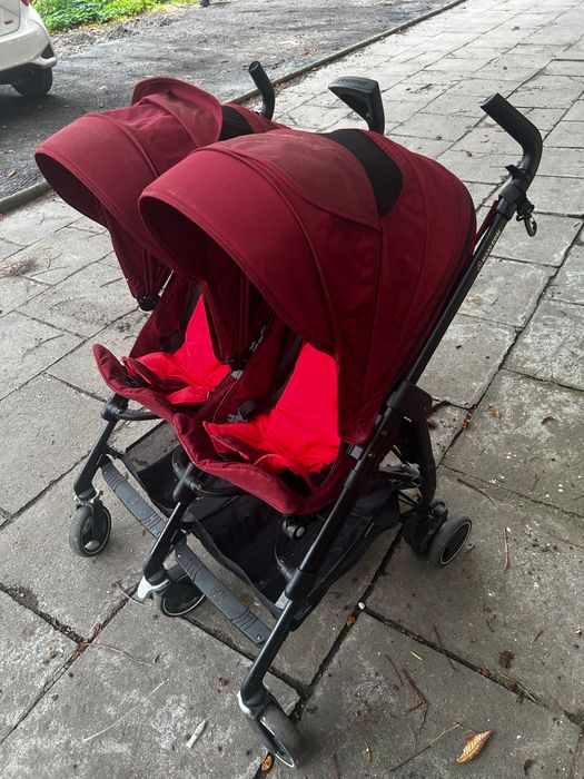 Wózek podwójny, bliźniaczy, Maxi Cosi (odbiór Wrocław)