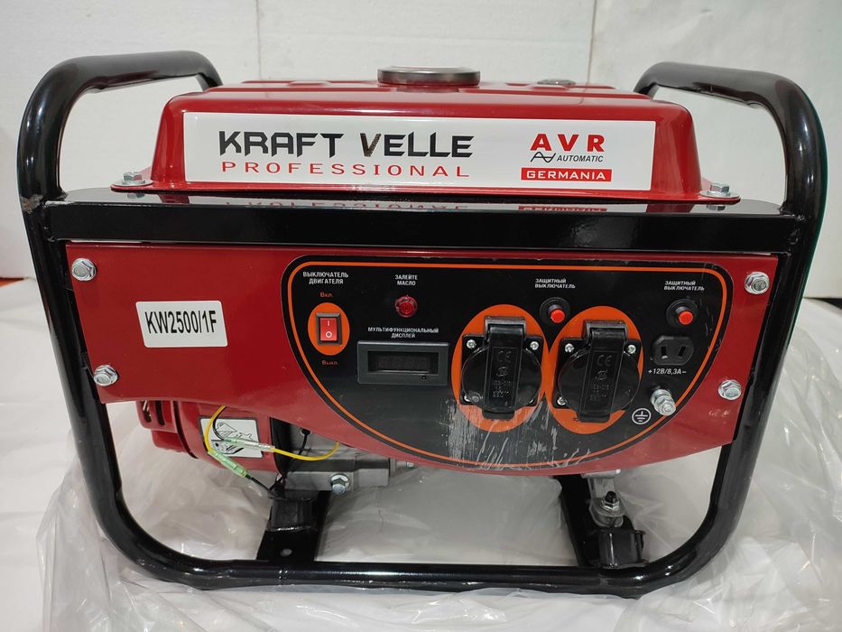 Бензогенератор Інвертор KRAFTWELE KW2500 220V генератор бензиновый