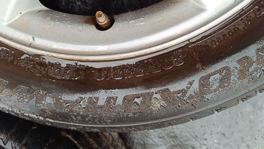 Комплект коліс титани легкосплавні з гумою Пежо 308t9 5*108 R16