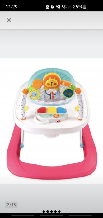 Chodzik pchacz 2w1