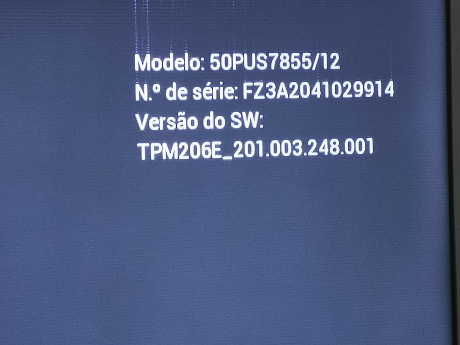TV Philips 50 modelo pus7865