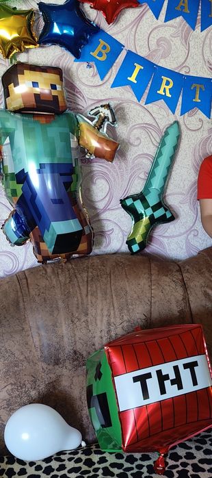 Повітряні кульки Minecraft