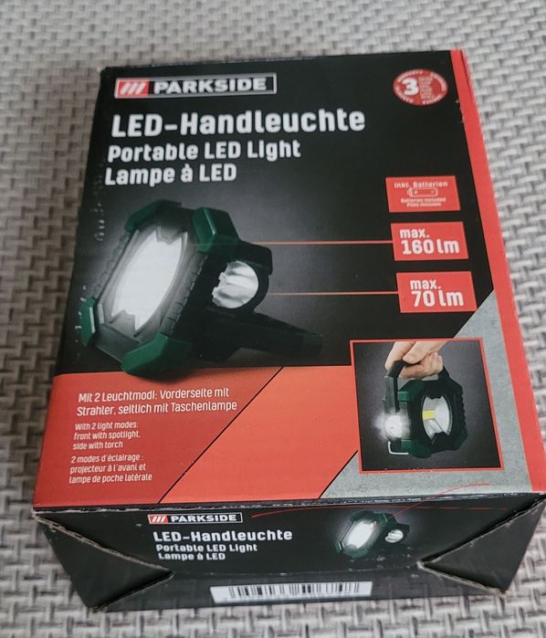 Przenośny reflektor/lampa LED