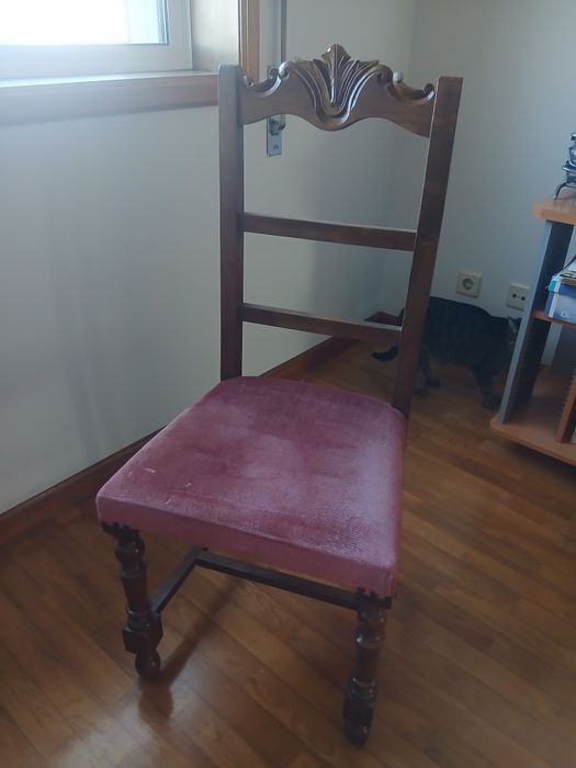 Conjunto 4 cadeiras de quarto