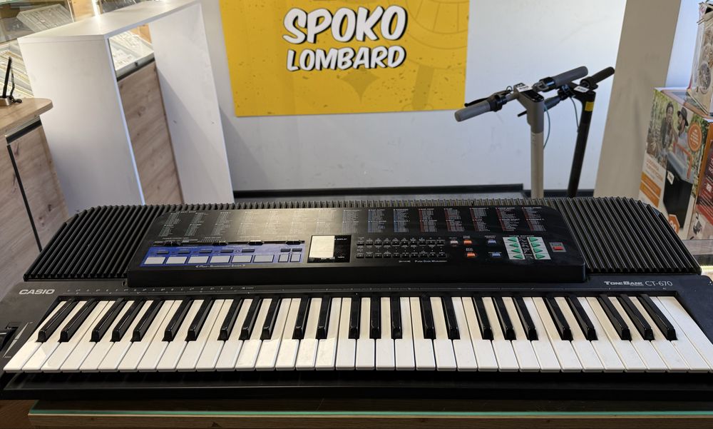 Casio CT-670 - SPOKO LOMBARD Sieradz