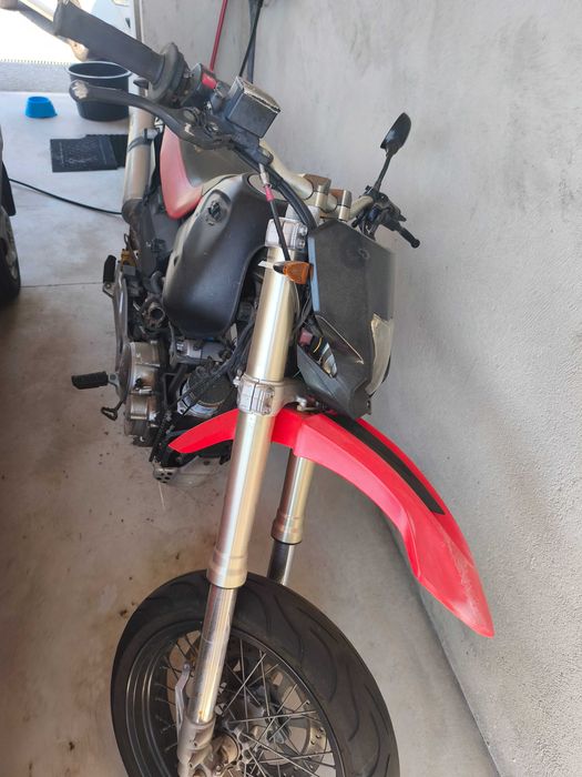 Honda FMX650 motor avariado