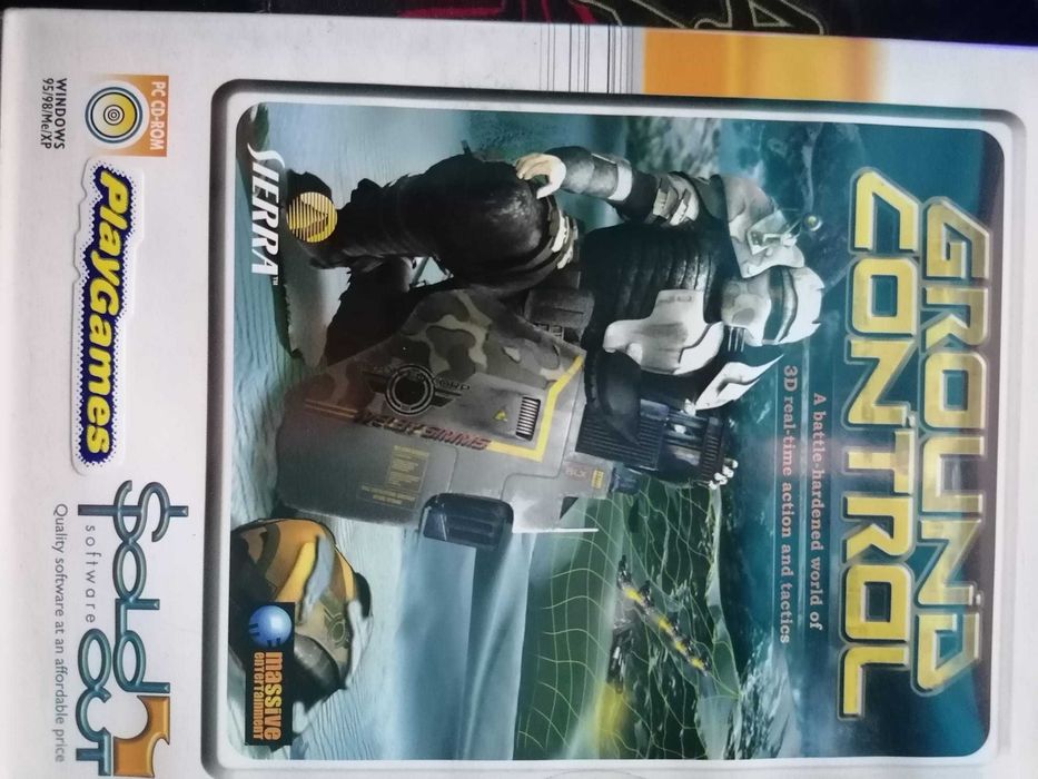 Ground Control jogo Pc caixa original (Selo IGAC)