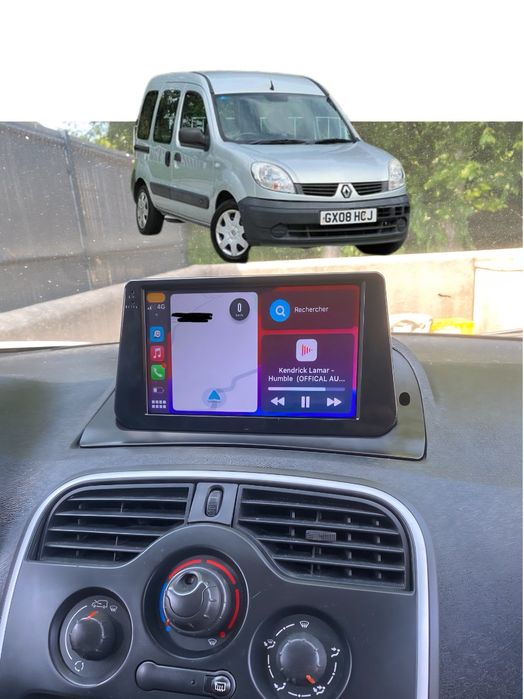 Rádio Renault Kangoo Android 14 com GPS (Novo)