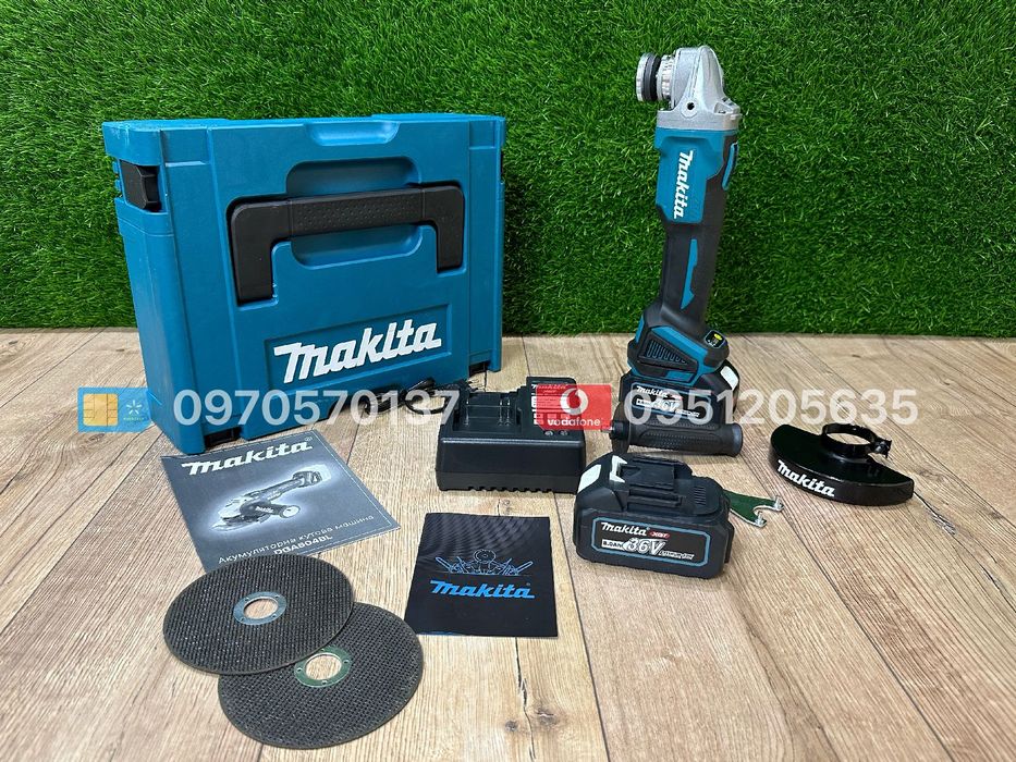 Болгарка акумуляторна Makita DGA504BL Pro 36V 8Ah кшм шліфмашинка ушм
