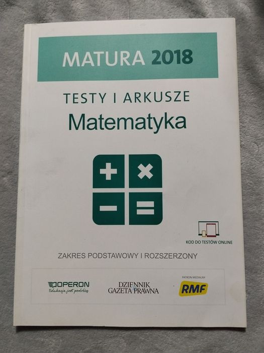 Zestaw materiałów do matury 2018 – matematyka