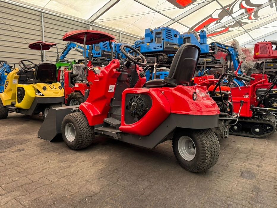 Miniładowarka udźwig max 350 kg + łyżka + widło krokodyl + transport
